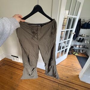 Zara Khaki Cargo Pants